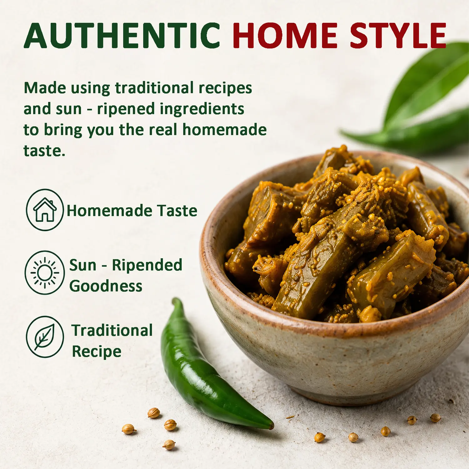 Green Chili Pickle - Image 2