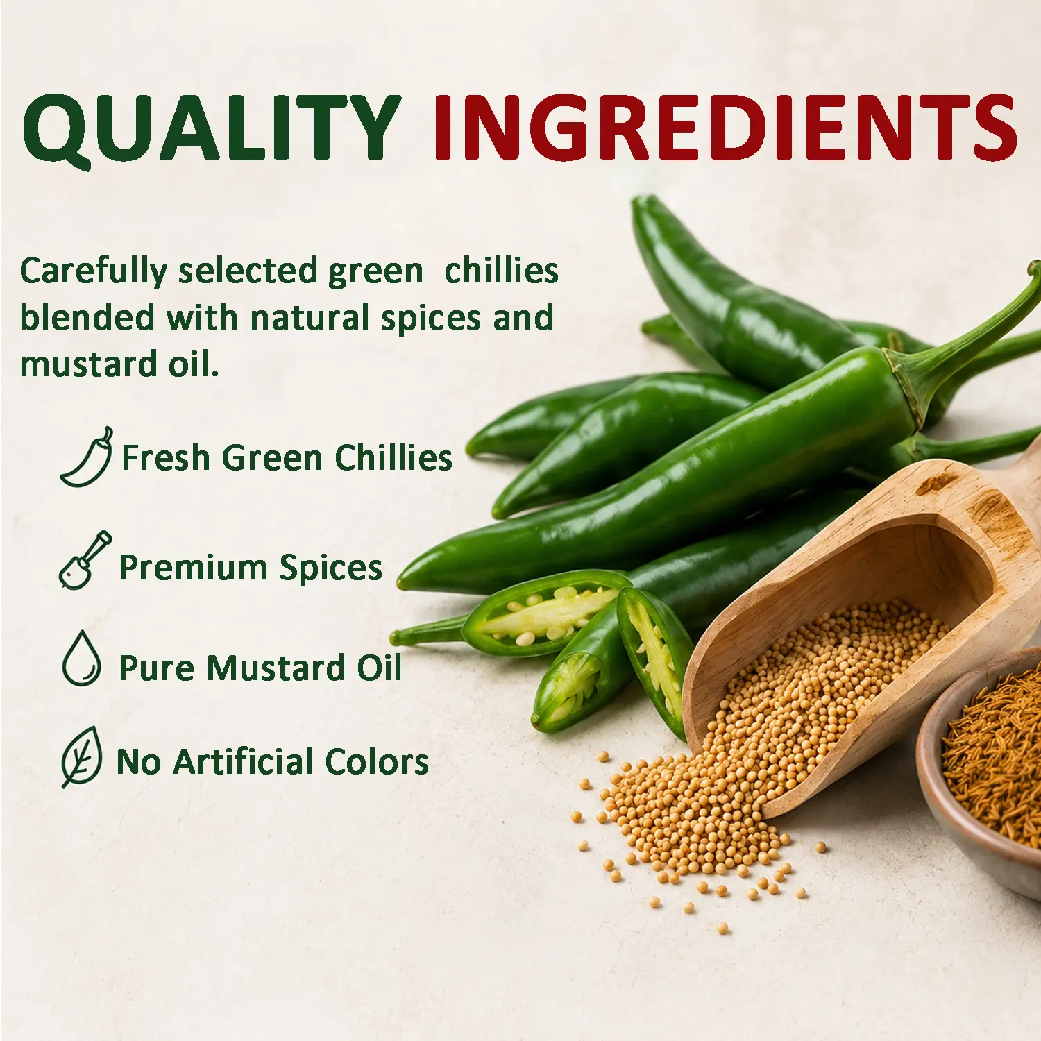 Green Chili Pickle - Image 3