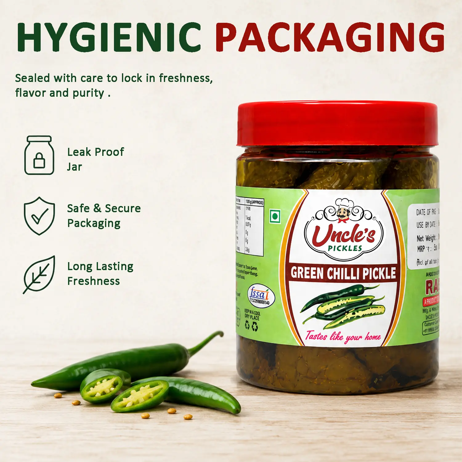 Green Chili Pickle - Image 6
