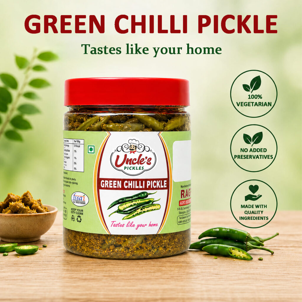 Green Chilli Pickle
