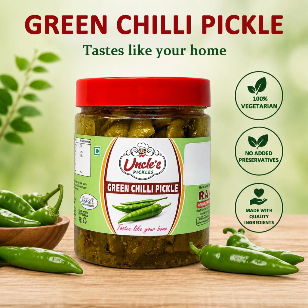 Green Chilli Pickle