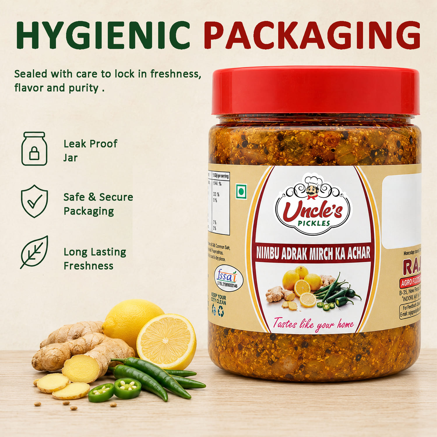 Nimbu Adrak Mirch Ka Achar - Image 6