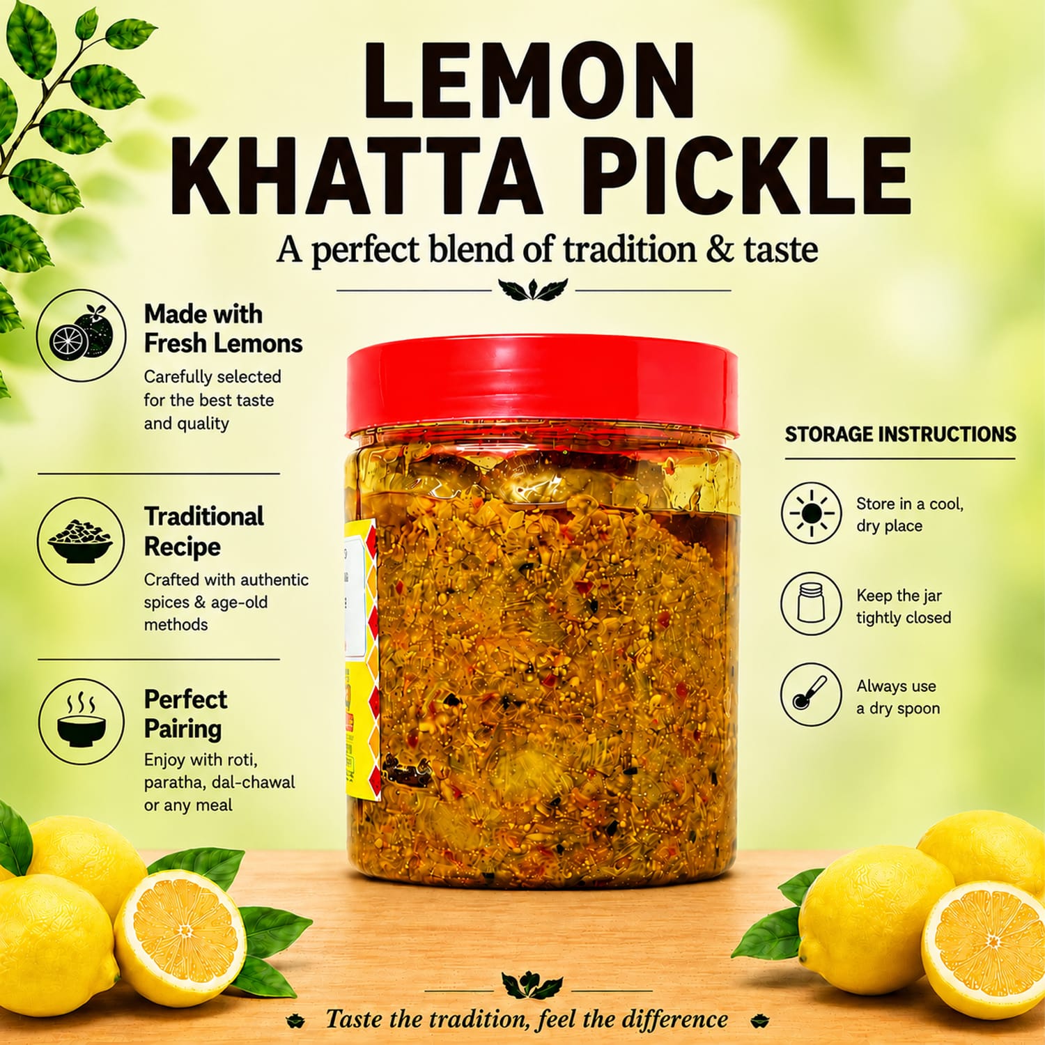 Lemon Khatta Pickle - Image 2