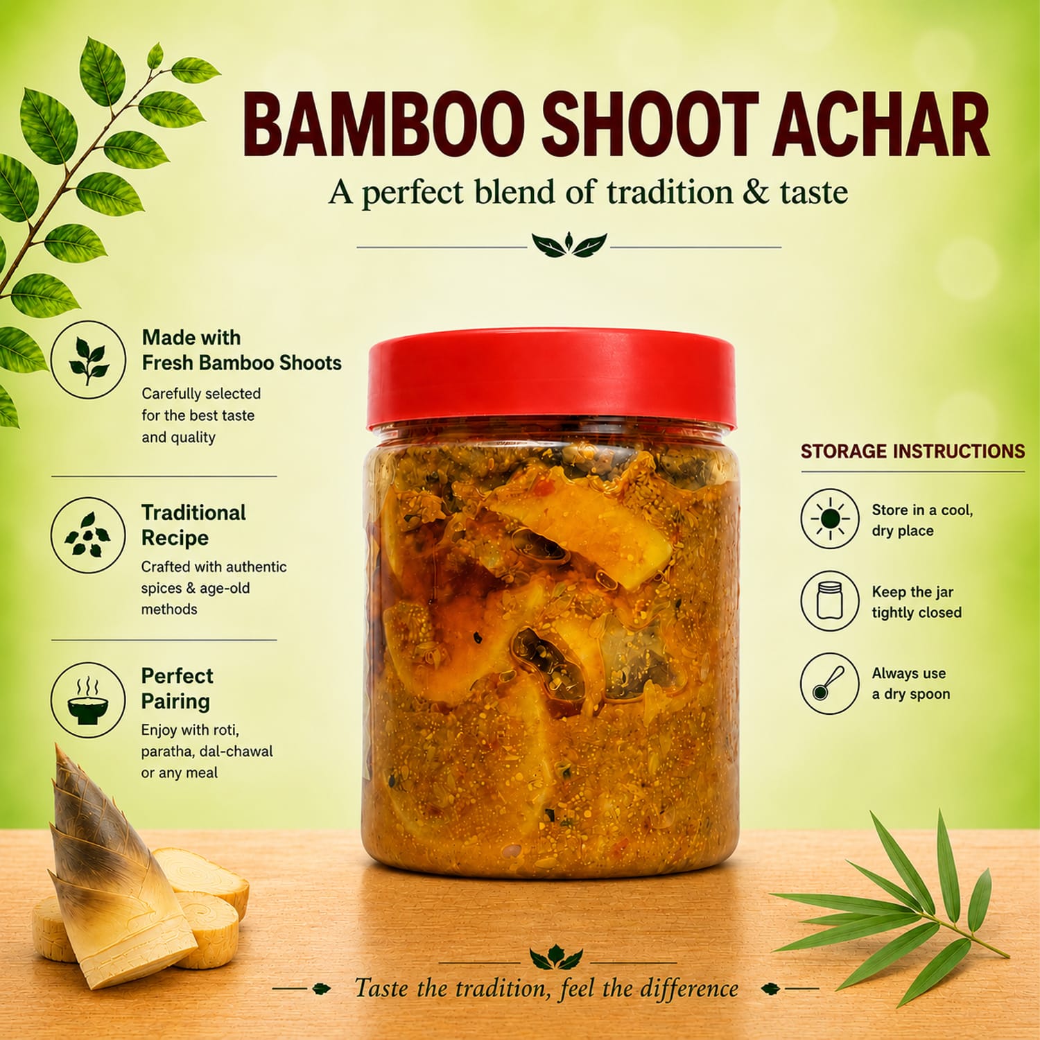 Bamboo Shoot Achar - Image 2